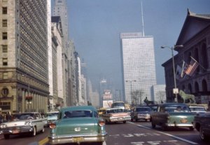 Michigan Avenue 1962 