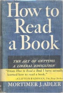 how to read a book by mortimer adler old