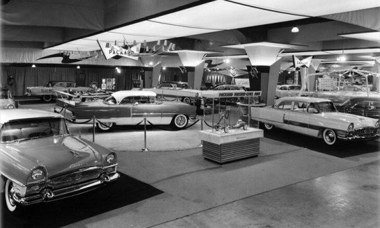 packard 1955 auto show